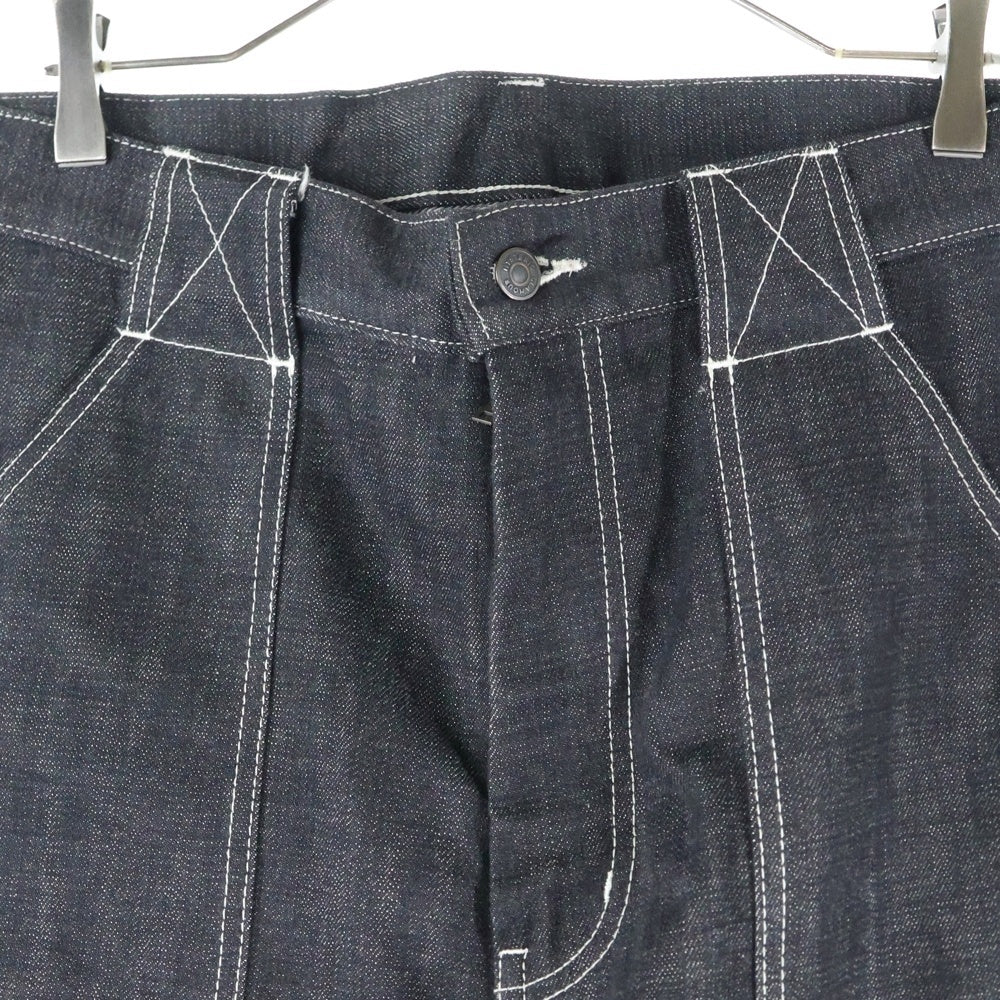HYSTERIC GLAMOUR(ヒステリックグラマー) PAINTER WAID PANTS ペインターワイドパンツ グレー