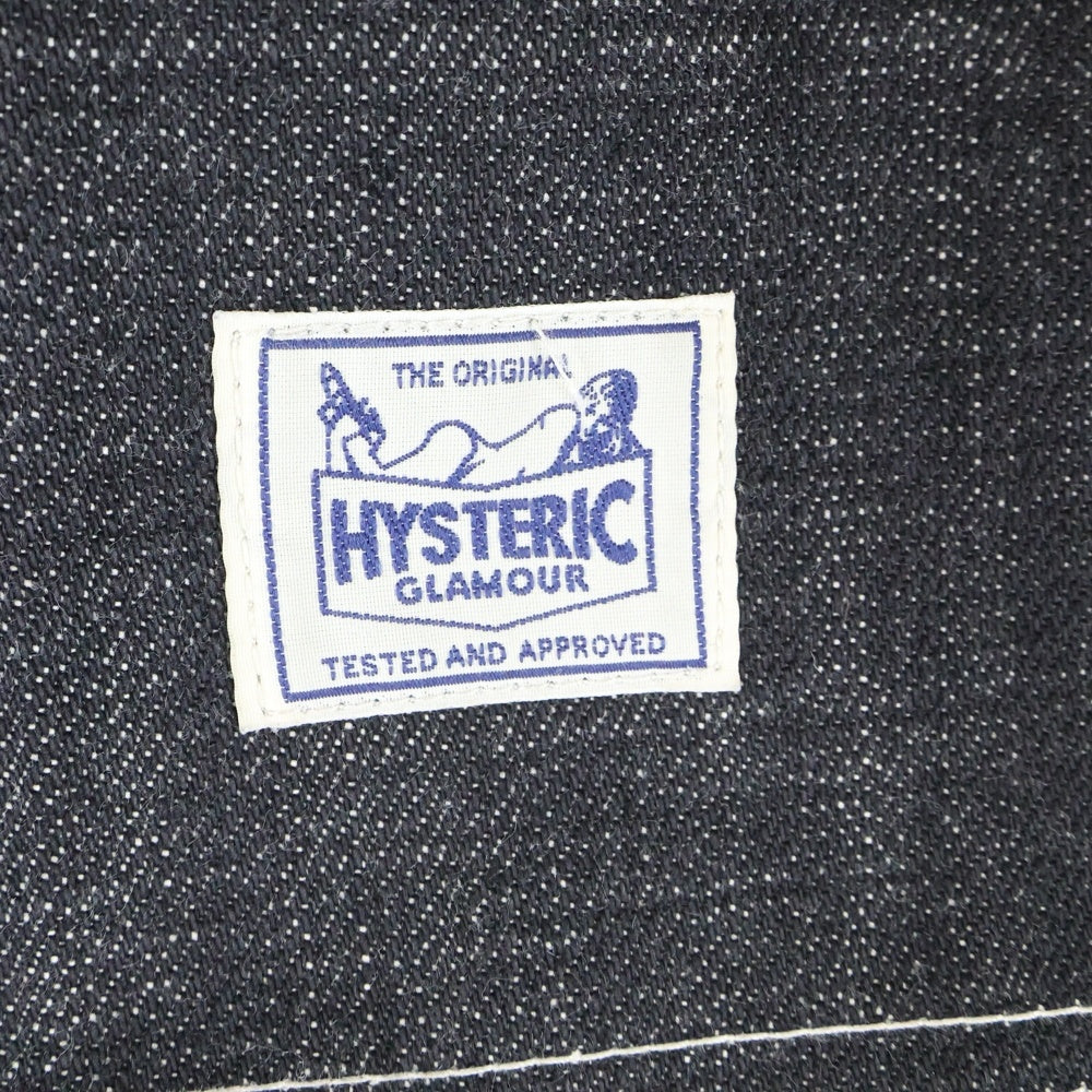 HYSTERIC GLAMOUR(ヒステリックグラマー) PAINTER WAID PANTS ペインターワイドパンツ グレー