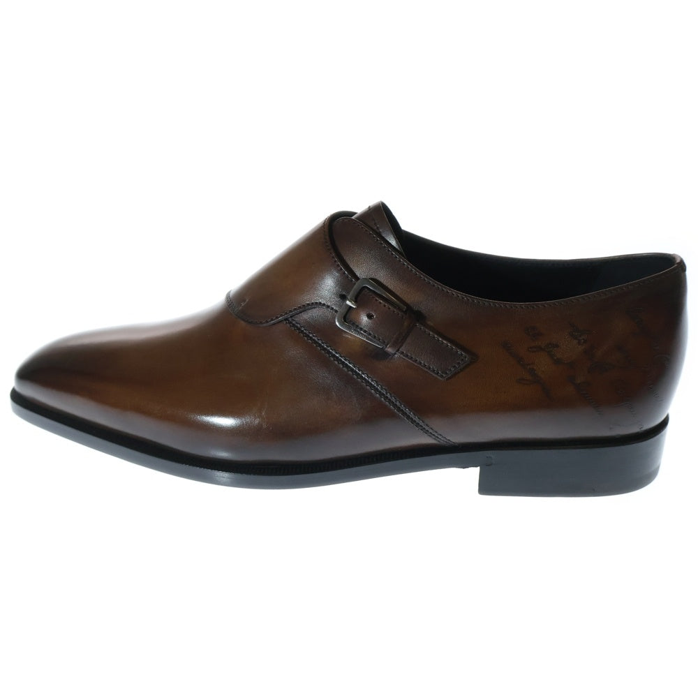 Berluti(ベルルッティ) SCARS SCRITTO LETHER SHOES スカース スクリット レザー シューズ ブラウン