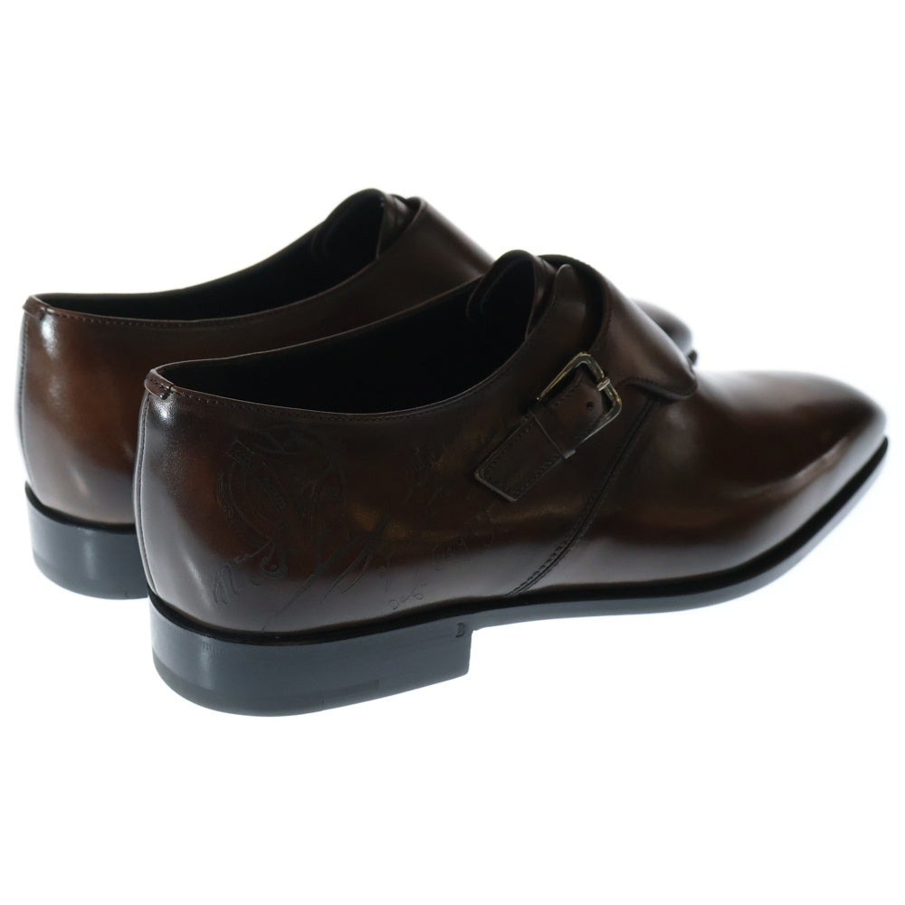 Berluti(ベルルッティ) SCARS SCRITTO LETHER SHOES スカース スクリット レザー シューズ ブラウン