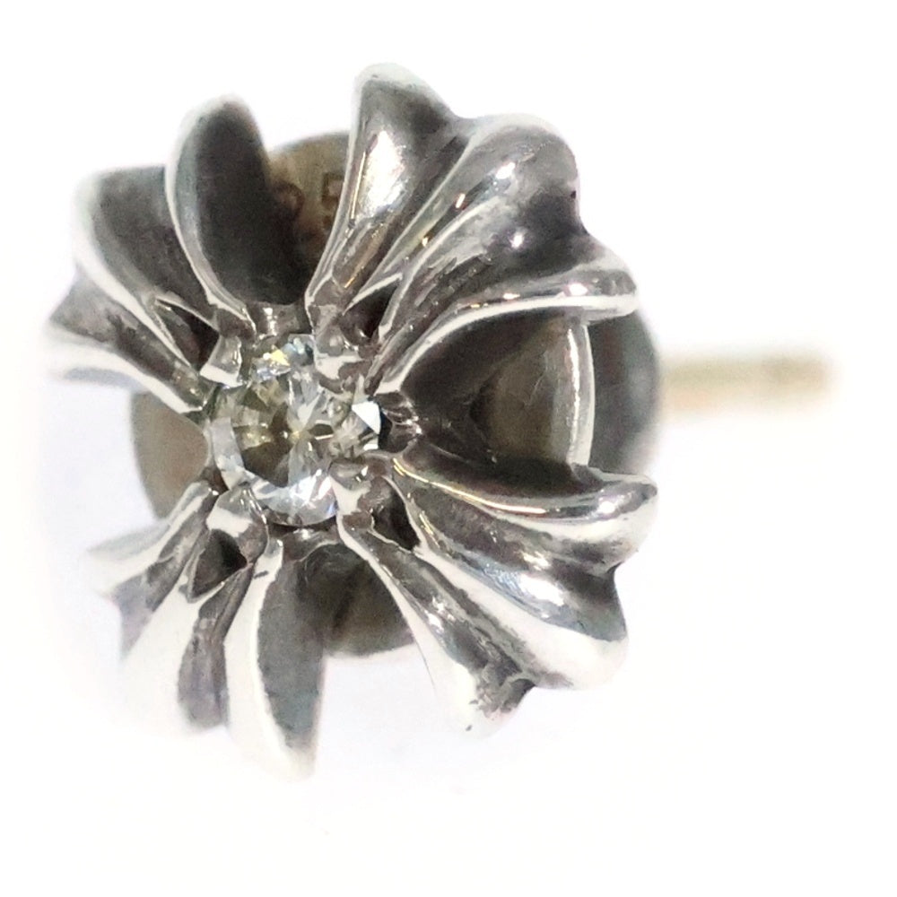 CHROME HEARTS(クロムハーツ) No2 CH PLS DIA CHプラス 1ダイヤ スタッドピアス シルバー