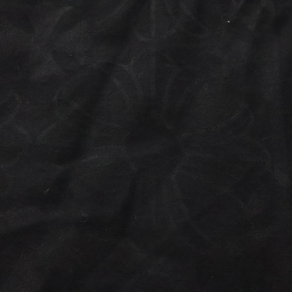 CHROME HEARTS(クロムハーツ) CH SCARF CASHMERE カシミヤ 大判スカーフ ストール ブラック