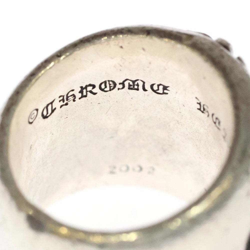 CHROME HEARTS(クロムハーツ) CLASSIC OVAL クラシックオーバルクロス リング シルバー BCA340