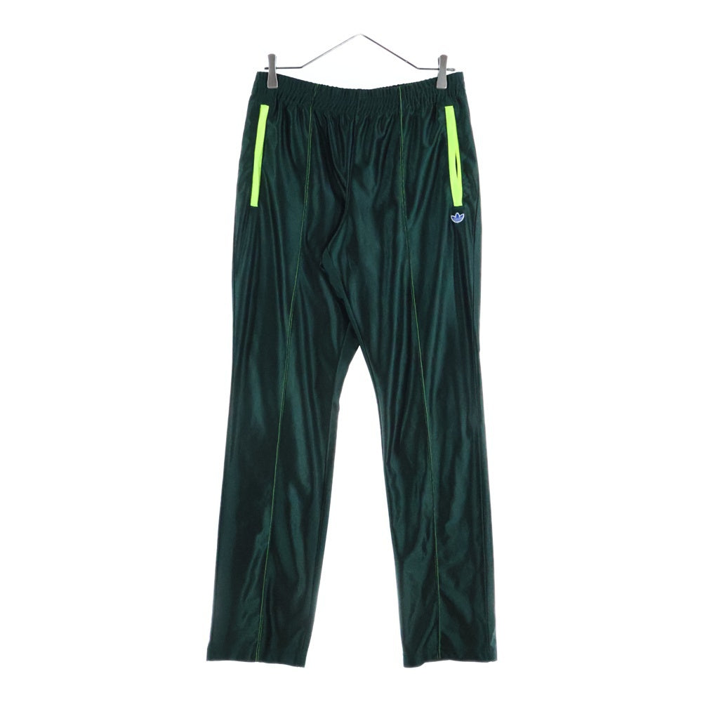 adidas(アディダス) ステッチデザイン ナイロントラックパンツ グリーン