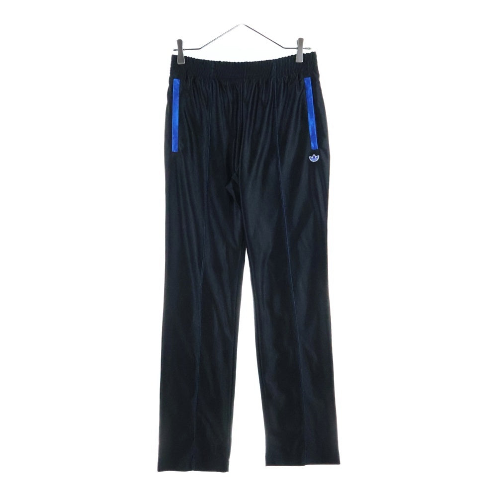 adidas(アディダス) ロゴパッチ ナイロントラックパンツ ブルー