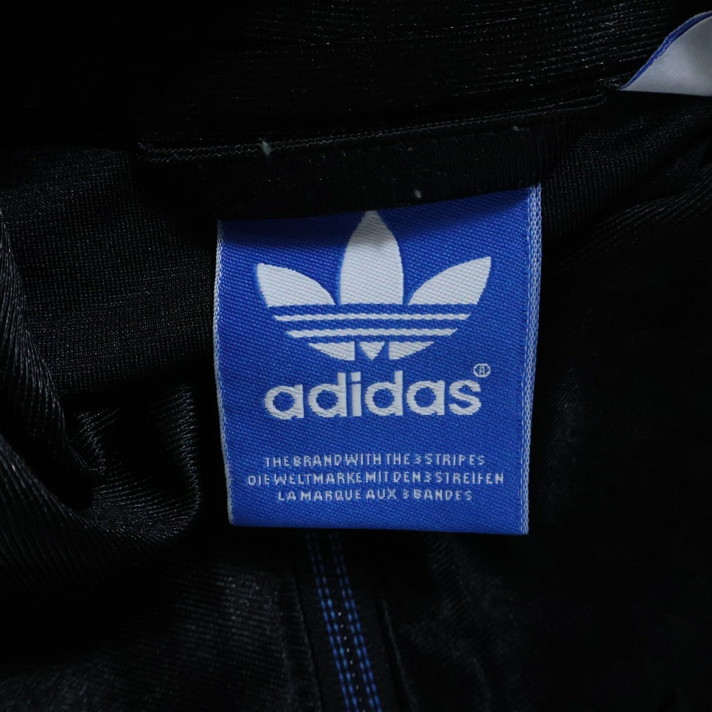 adidas(アディダス) ロゴパッチ ナイロントラックジャケット ブルー