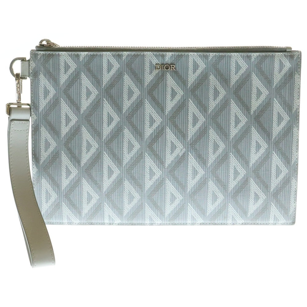 DIOR(ディオール) CD Diamond Clutch Bag CDダイヤモンド クラッチバッグ セカンドバッグ グレー