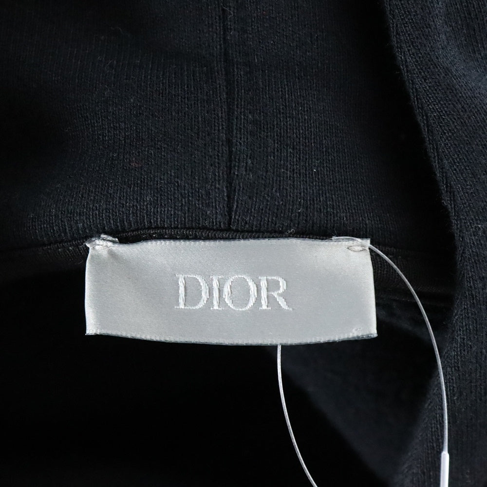 DIOR(ディオール) 20SS Archive Patch Hoodie アーカイブパッチ プルオーバースウェットパーカー ブラック 013J605B0531