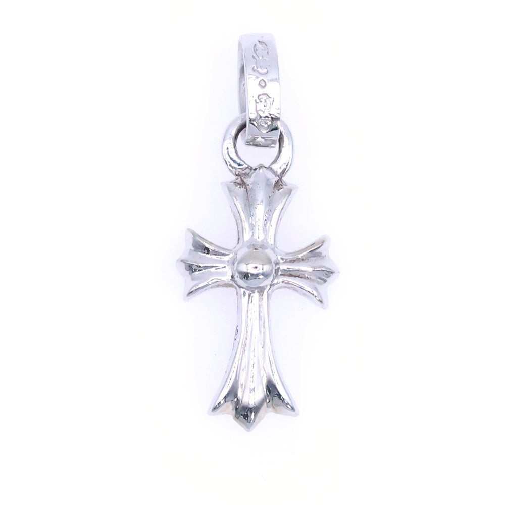 CHROME HEARTS(クロムハーツ) 18KWG CRS BBYFAT P/DIA ベイビーファットクロス PAVEダイヤ ペンダントトップ ホワイトゴールド BCA006