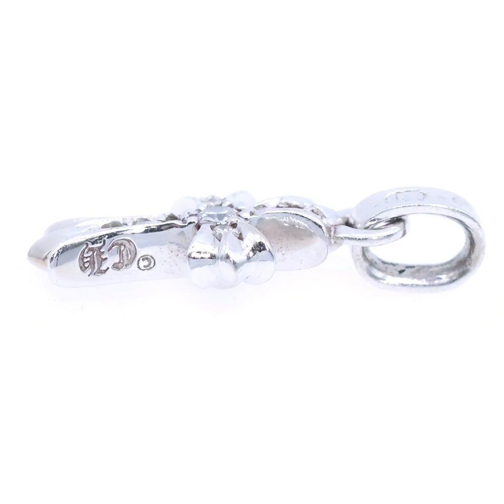 CHROME HEARTS(クロムハーツ) 18KWG CRS BBYFAT P/DIA ベイビーファットクロス PAVEダイヤ ペンダントトップ ホワイトゴールド BCA006