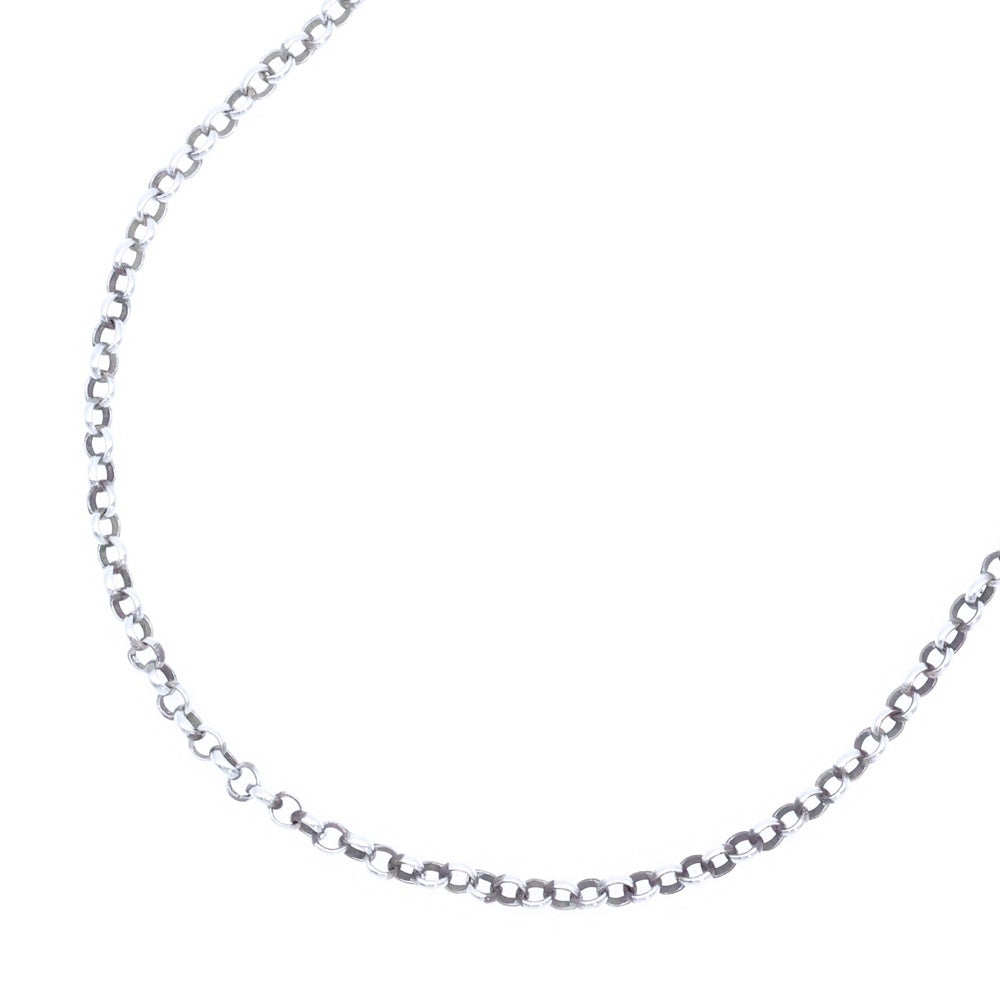 CHROME HEARTS(クロムハーツ) NECKCHAIN R24 ロールチェーンネックレス 24inch シルバー BCA085