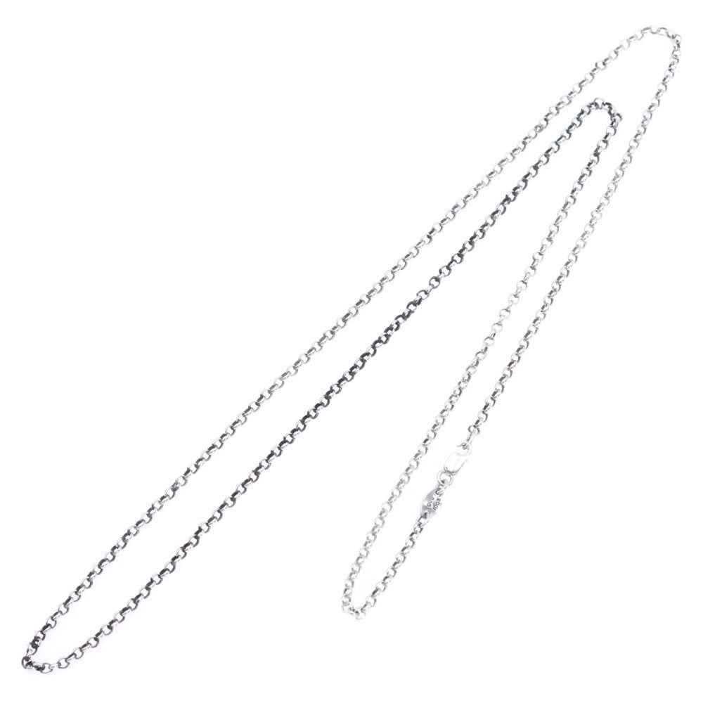 CHROME HEARTS(クロムハーツ) NECKCHAIN R24 ロールチェーンネックレス 24inch シルバー BCA085