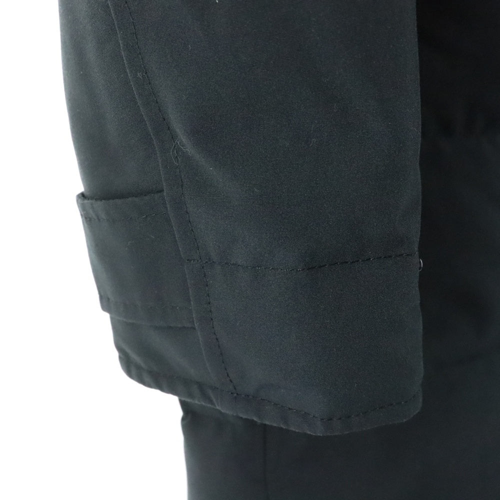CANADA GOOSE(カナダグース) MACKENZIE PARKA ロゴワッペン ダウンジャケット ブラック レディース 2302JL