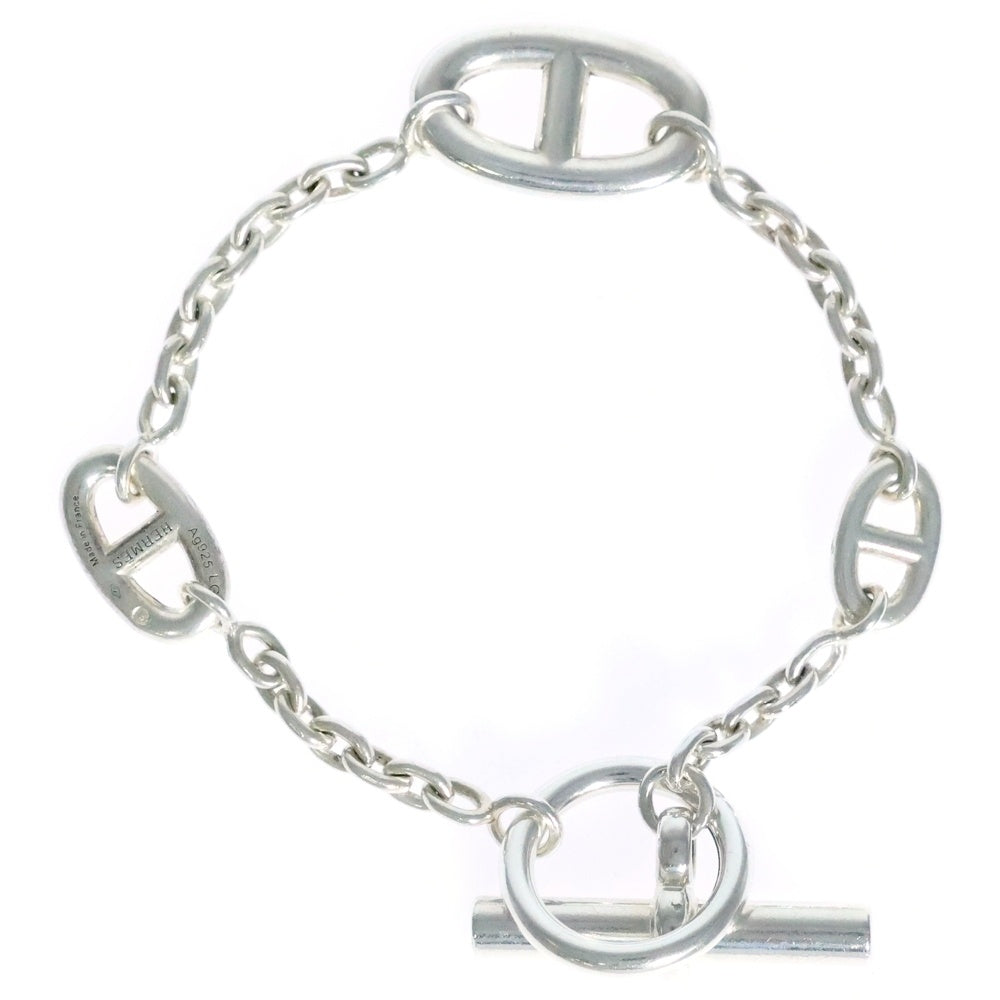 HERMES(エルメス) シェーヌダンクル ファランドール ブレスレット Ag925 シルバー アクセサリー
