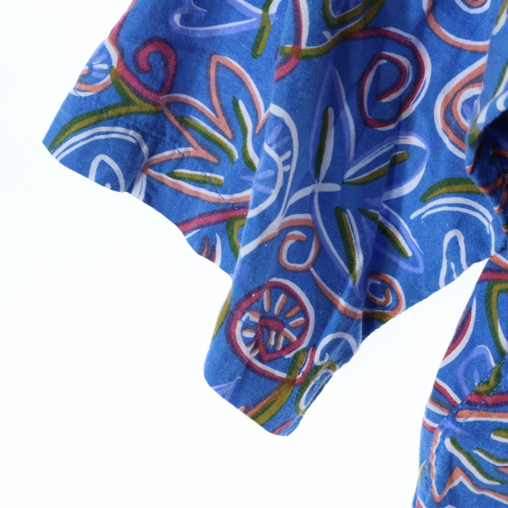Christian Dior(クリスチャンディオール) ALOHA SHIRTS アロハ 開襟 半袖シャツ ブルー