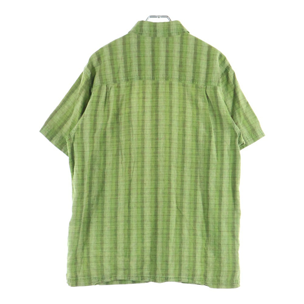 PATAGONIA(パタゴニア) CHECK SHIRTS チェック 開襟 半袖シャツ グリーン