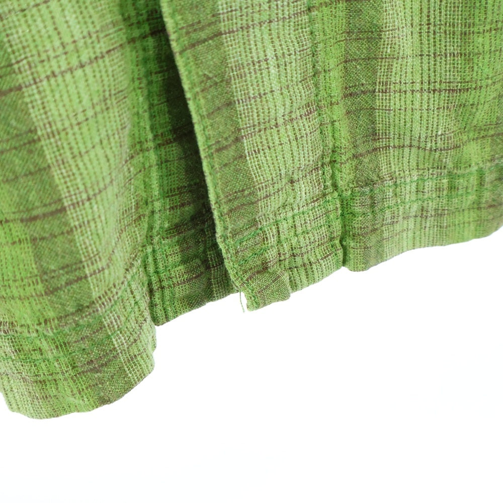 PATAGONIA(パタゴニア) CHECK SHIRTS チェック 開襟 半袖シャツ グリーン