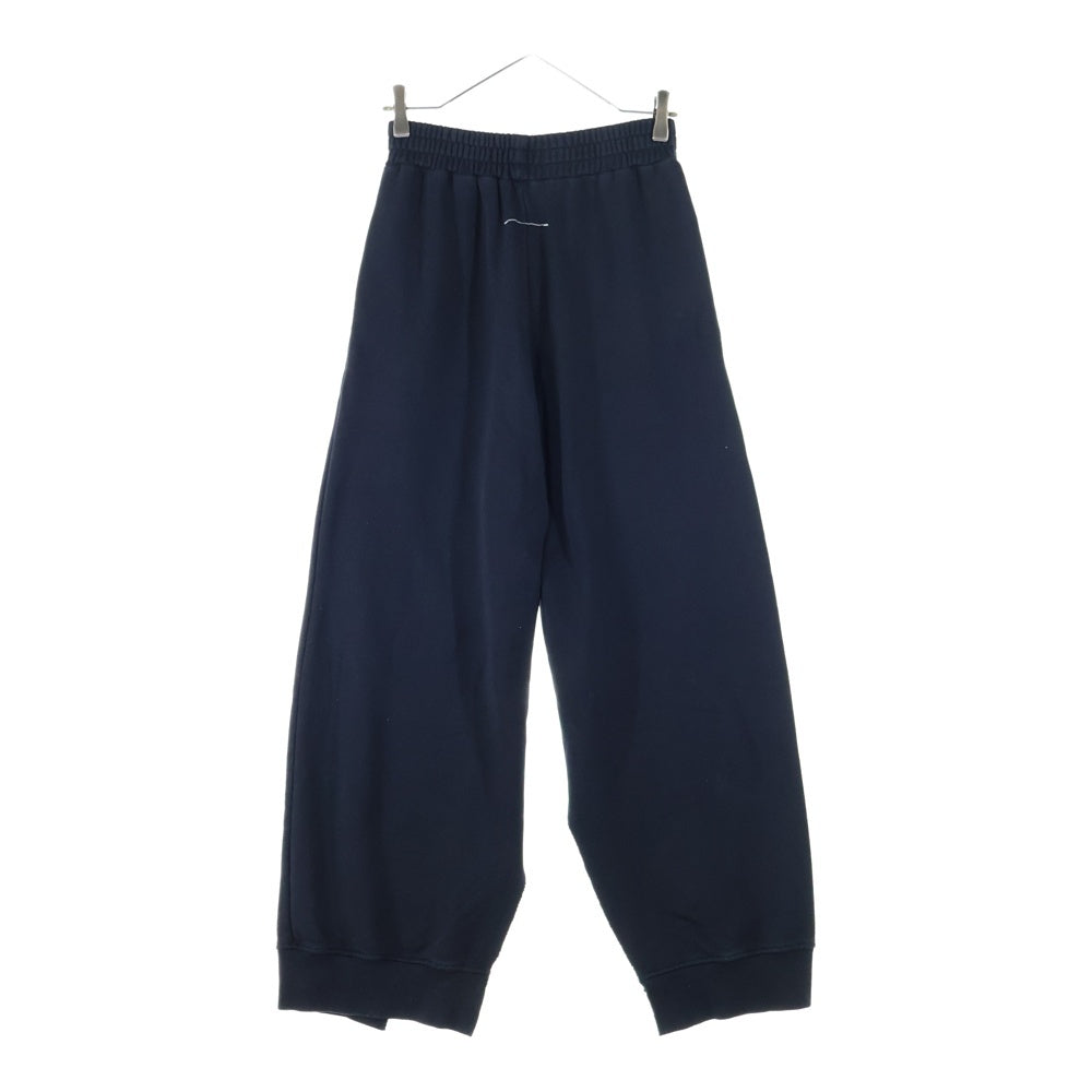 MM6 Maison Margiela(エムエムシックスメゾンマルジェラ) 23SS Sweatpants スリット スウェットパンツ ブラック レディース S52KA0397 S25537