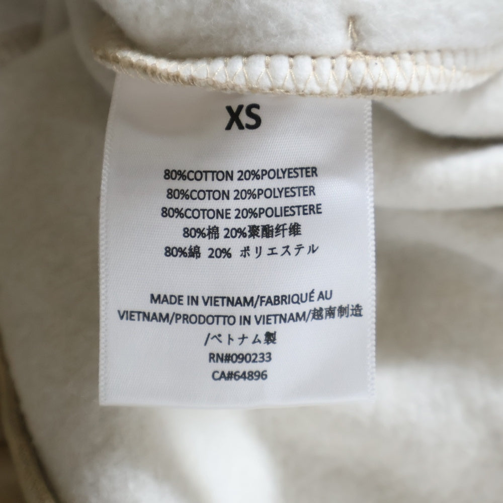 FEAR OF GOD ESSENTIALS(フィアオブゴッド エッセンシャルズ) HOODIE ラバーロゴ プルオーバースウェットパーカー フーディー ベージュ