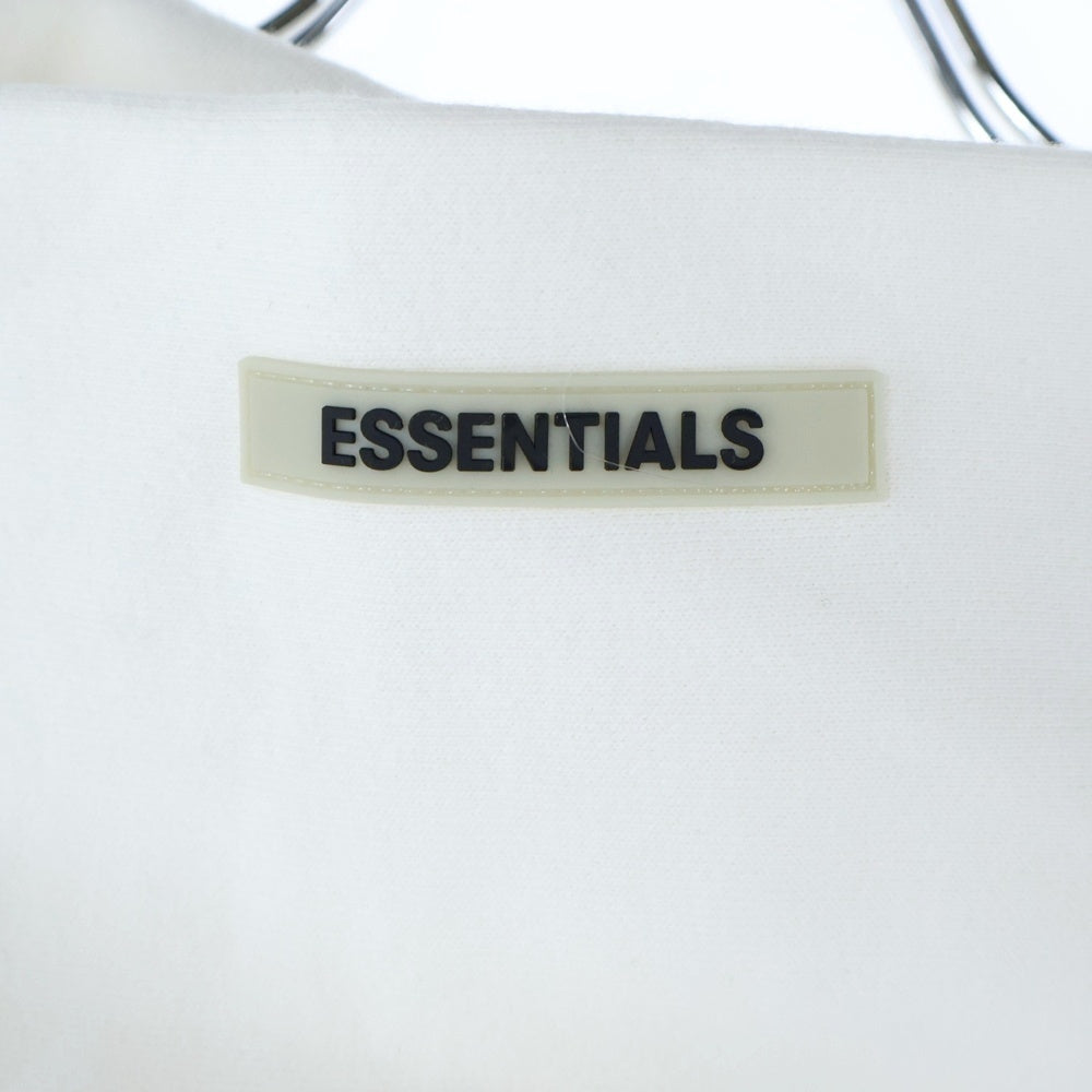FEAR OF GOD ESSENTIALS(フィアオブゴッド エッセンシャルズ) HOODIE バックロゴ プルオーバースウェットパーカー フーディー ホワイト