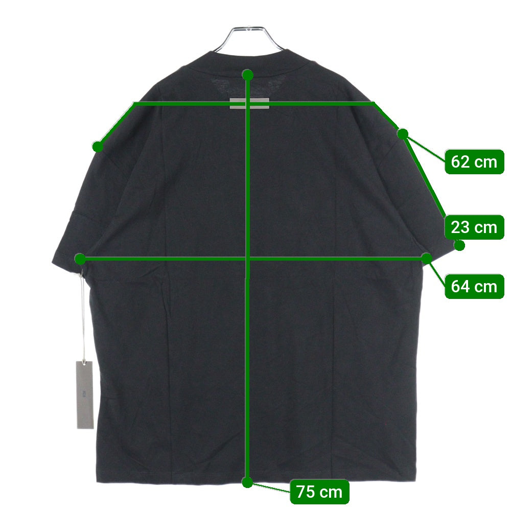 FEAR OF GOD ESSENTIALS(フィアオブゴッド エッセンシャルズ) S/S T-SHIRT 1977 フェルトロゴ 半袖Tシャツ グレー