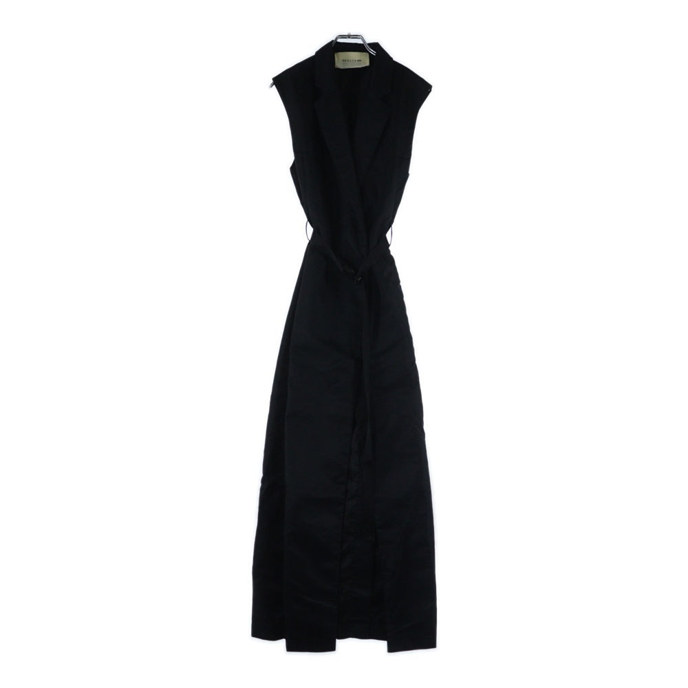 1017 ALYX 9SM(アリクス) Sleeveless Tailored Dress ノースリーブ ナイロン テーラードドレス ブラック レディース