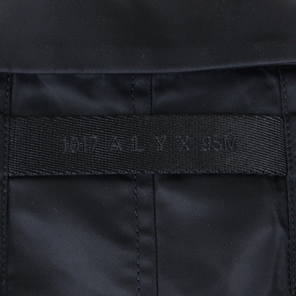1017 ALYX 9SM(アリクス) Sleeveless Tailored Dress ノースリーブ ナイロン テーラードドレス ブラック レディース