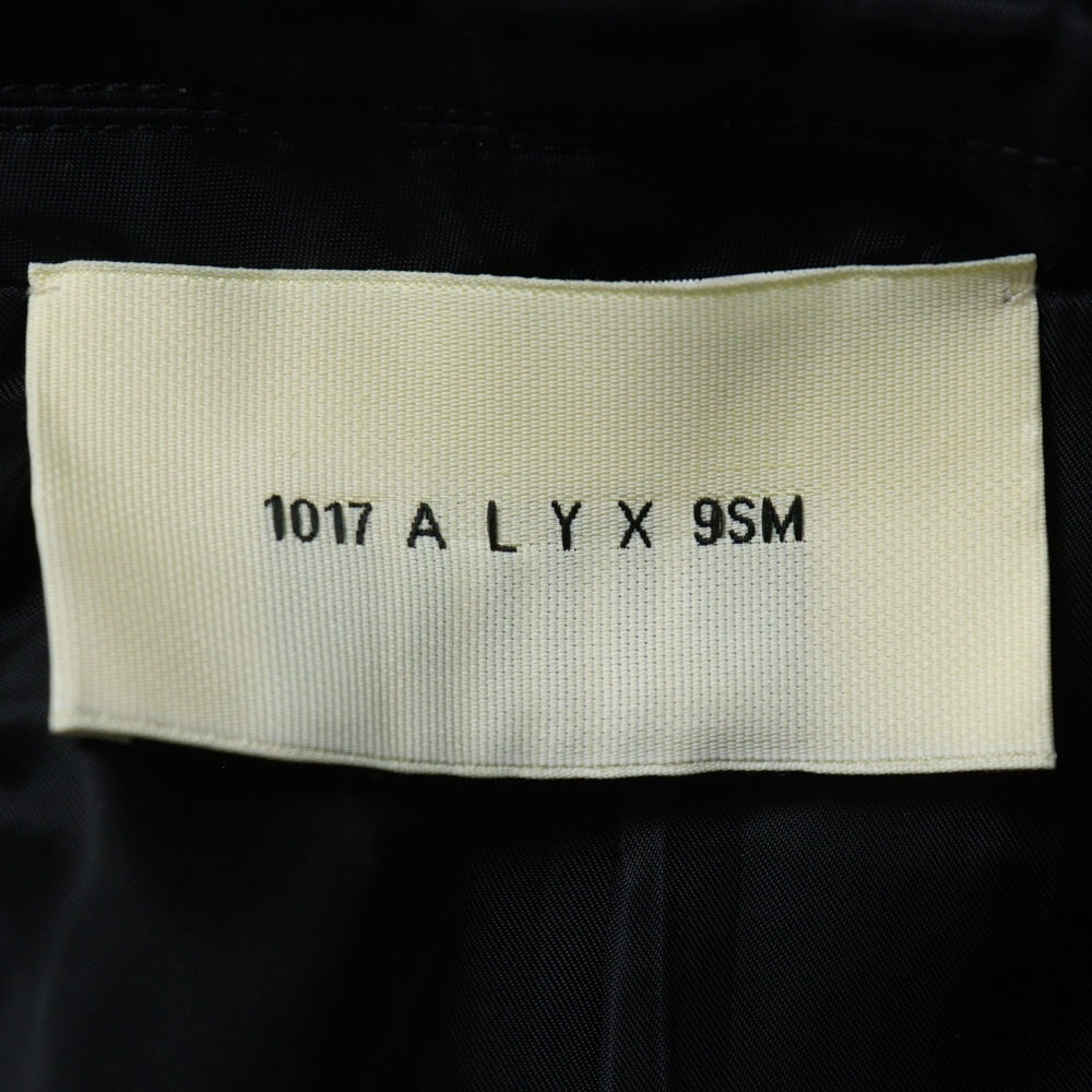 1017 ALYX 9SM(アリクス) Sleeveless Tailored Dress ノースリーブ ナイロン テーラードドレス ブラック レディース