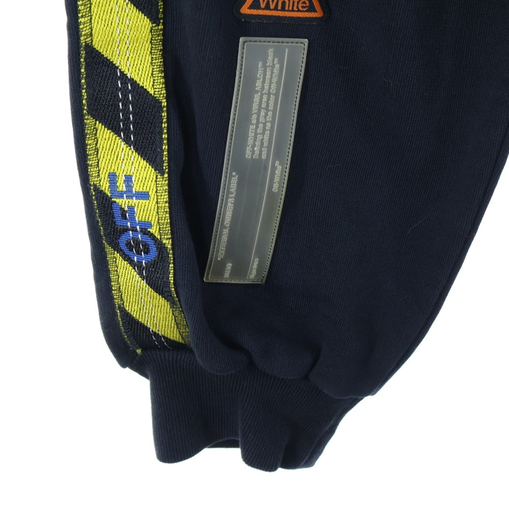 OFF-WHITE(オフホワイト) 18SS Side Tape Sweatpants サイドテープ スウェットパンツ ブラック OMCH007S18003008