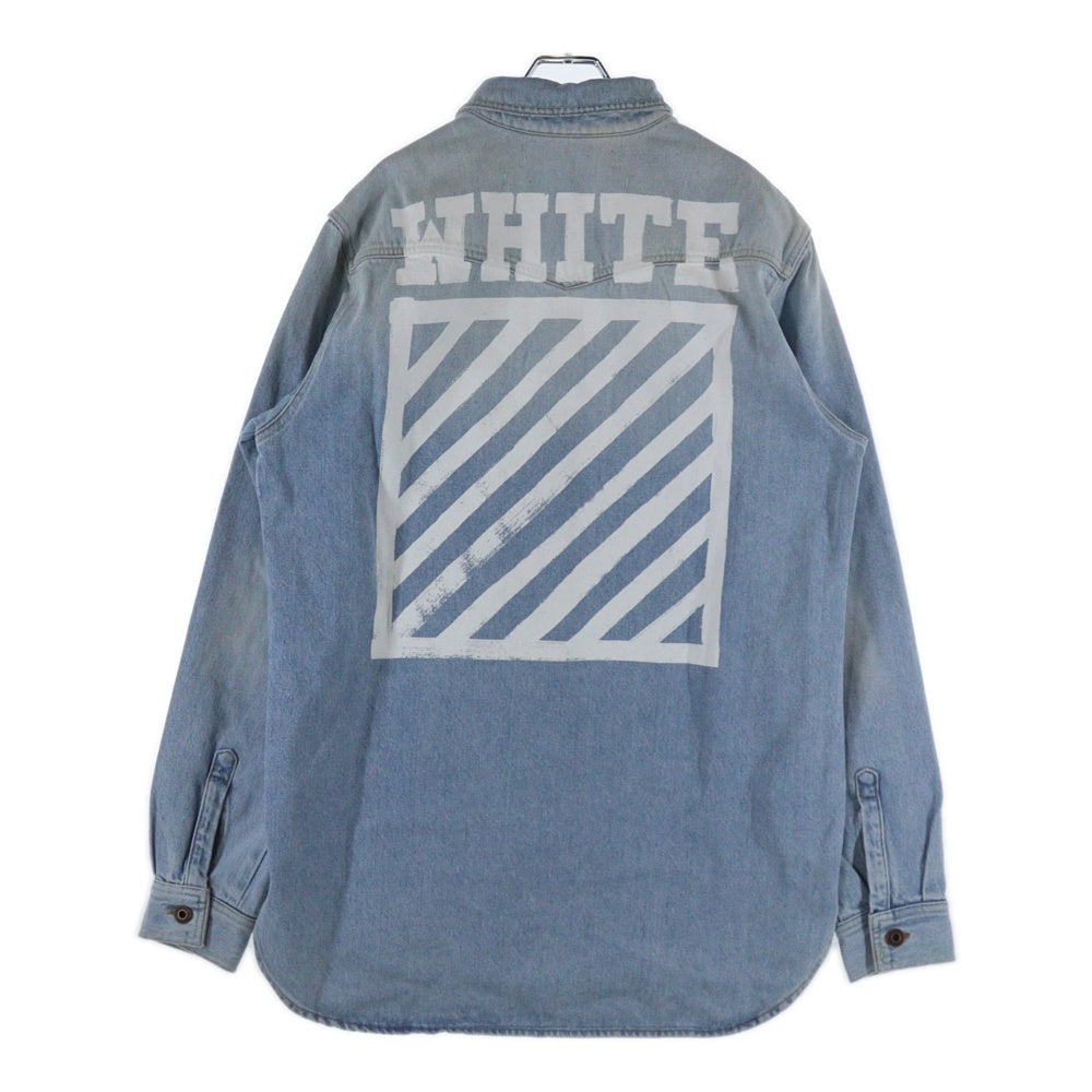 OFF-WHITE(オフホワイト) 16AW Denim Jacket バックロゴ デニムジャケット インディゴ