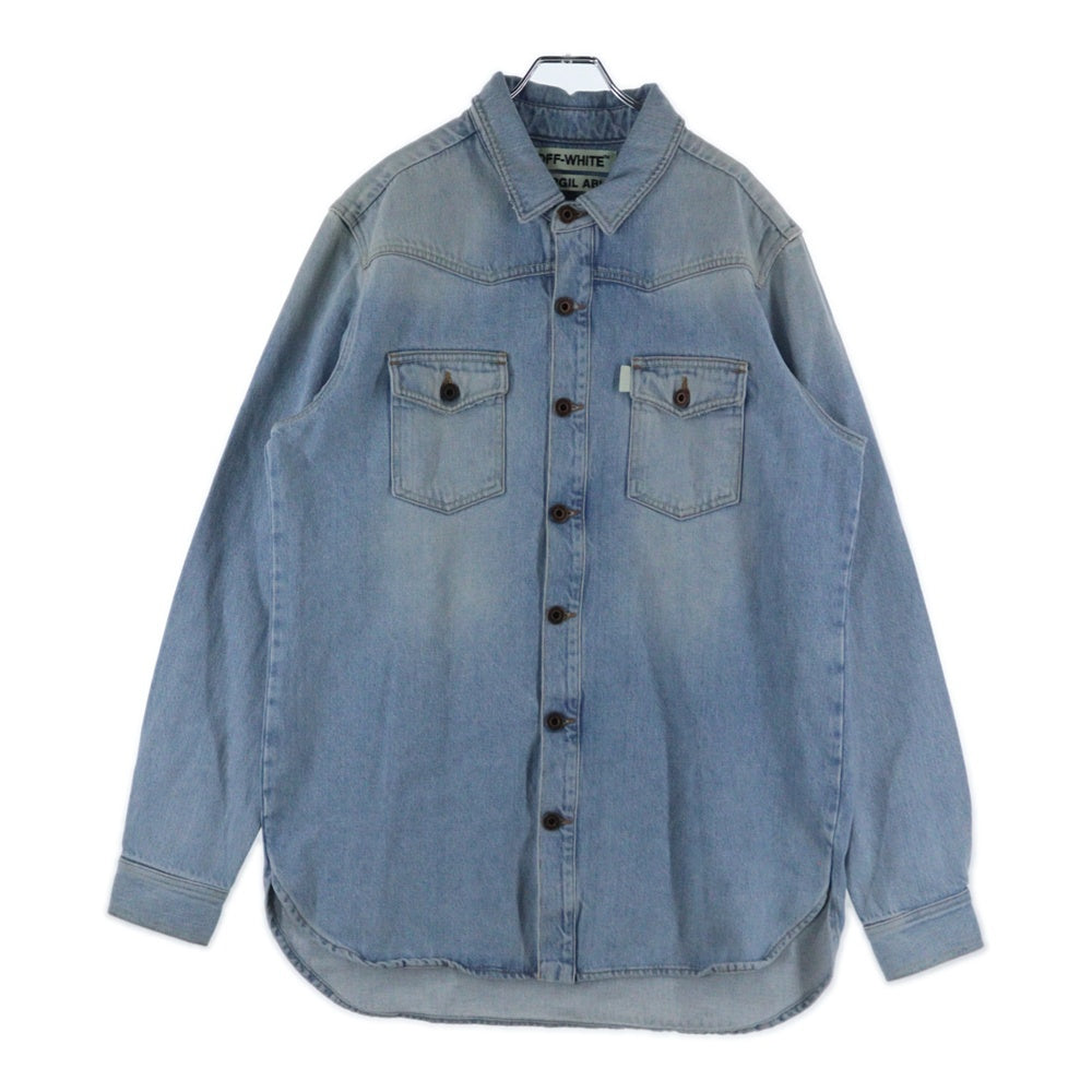 OFF-WHITE(オフホワイト) 16AW Denim Jacket バックロゴ デニムジャケット インディゴ