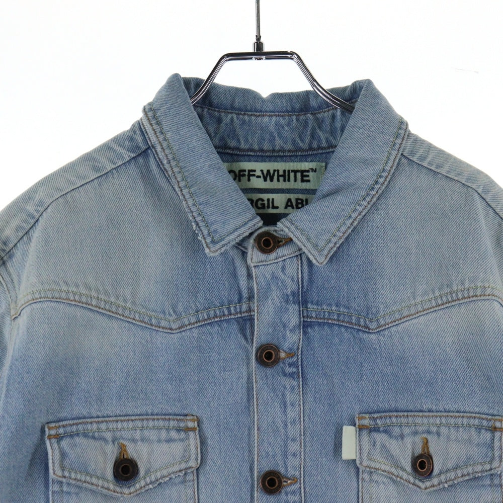 OFF-WHITE(オフホワイト) 16AW Denim Jacket バックロゴ デニムジャケット インディゴ