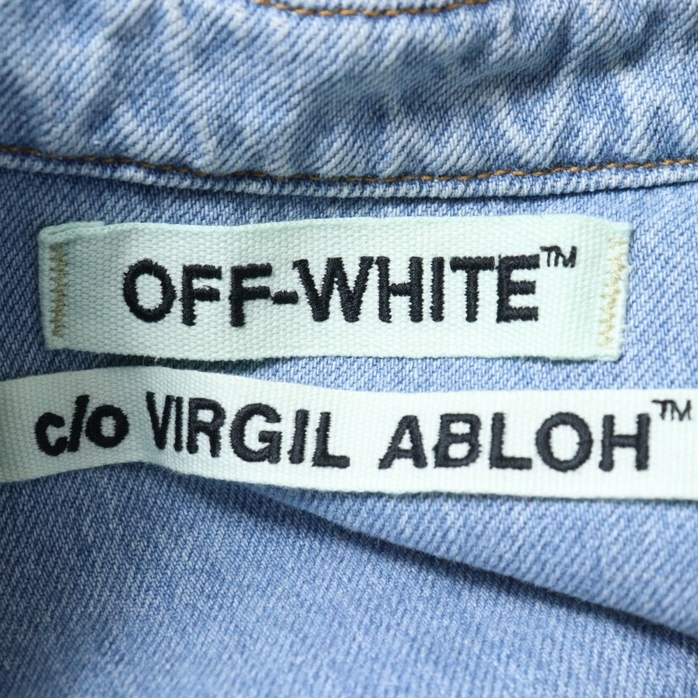 OFF-WHITE(オフホワイト) 16AW Denim Jacket バックロゴ デニムジャケット インディゴ