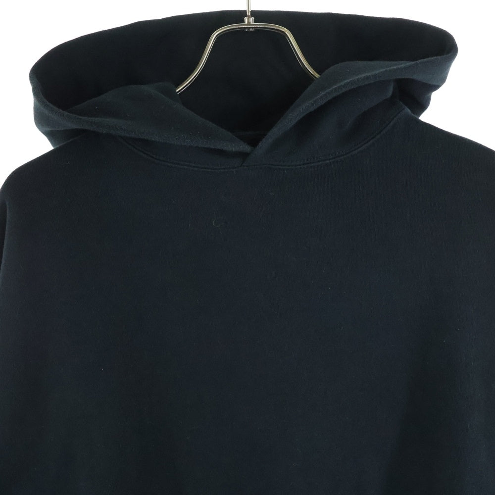 FEAR OF GOD ESSENTIALS(フィアオブゴッド エッセンシャルズ) HOODIE バックロゴ プルオーバースウェットパーカー フーディー ブラック