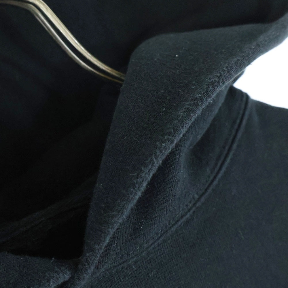 FEAR OF GOD ESSENTIALS(フィアオブゴッド エッセンシャルズ) HOODIE バックロゴ プルオーバースウェットパーカー フーディー ブラック