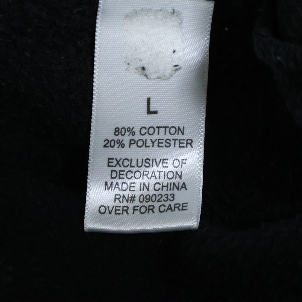 FEAR OF GOD ESSENTIALS(フィアオブゴッド エッセンシャルズ) HOODIE バックロゴ プルオーバースウェットパーカー フーディー ブラック