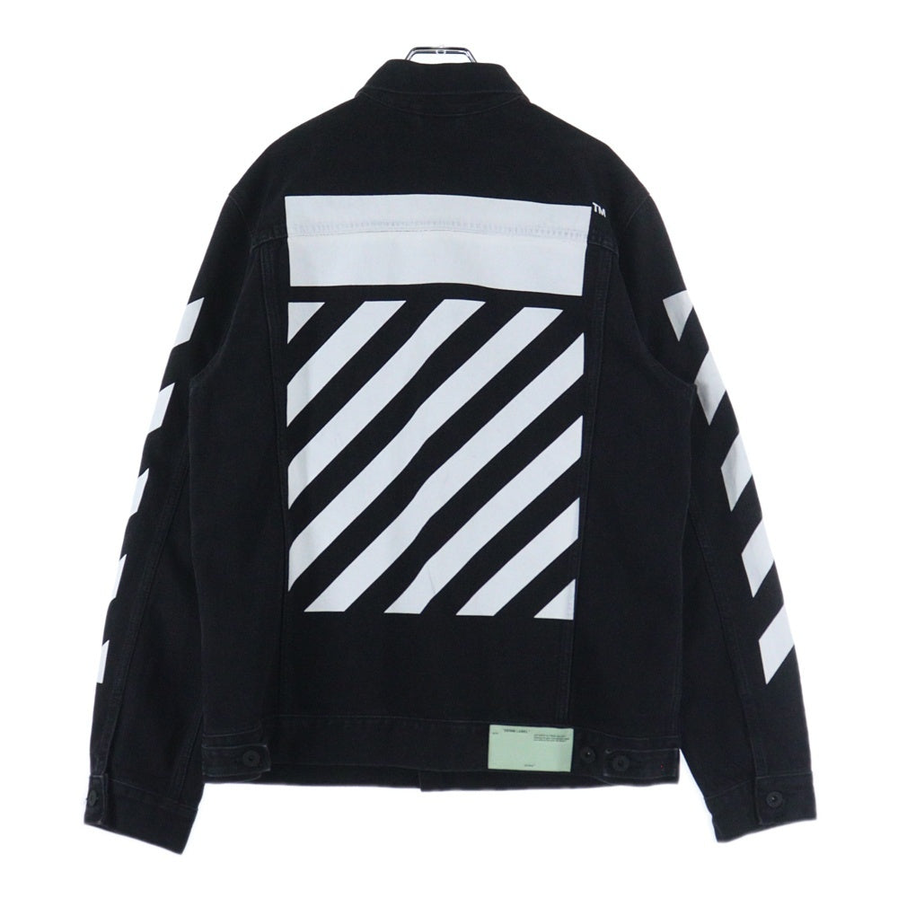OFF-WHITE(オフホワイト) 20SS Denim Jacket アローロゴ デニムジャケット ブラック OMYE054R21DEN001