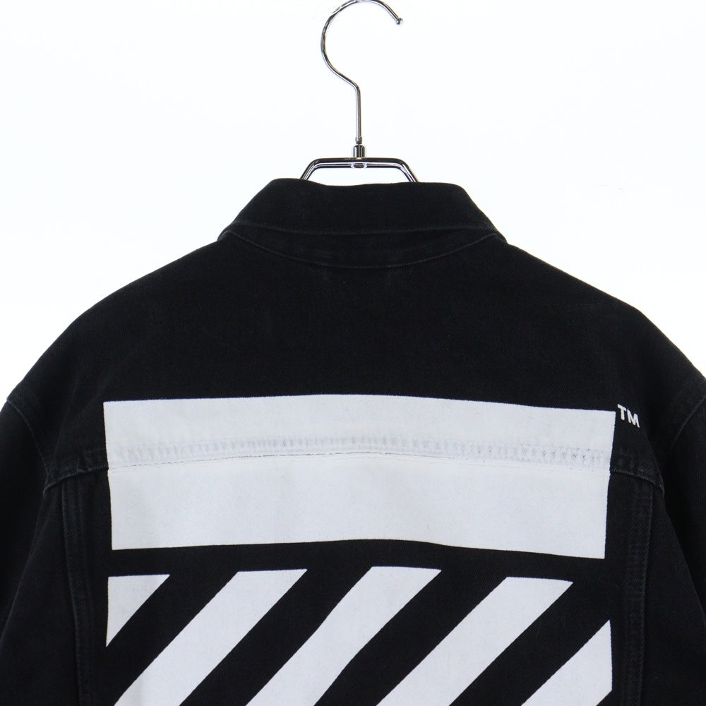 OFF-WHITE(オフホワイト) 20SS Denim Jacket アローロゴ デニムジャケット ブラック OMYE054R21DEN001