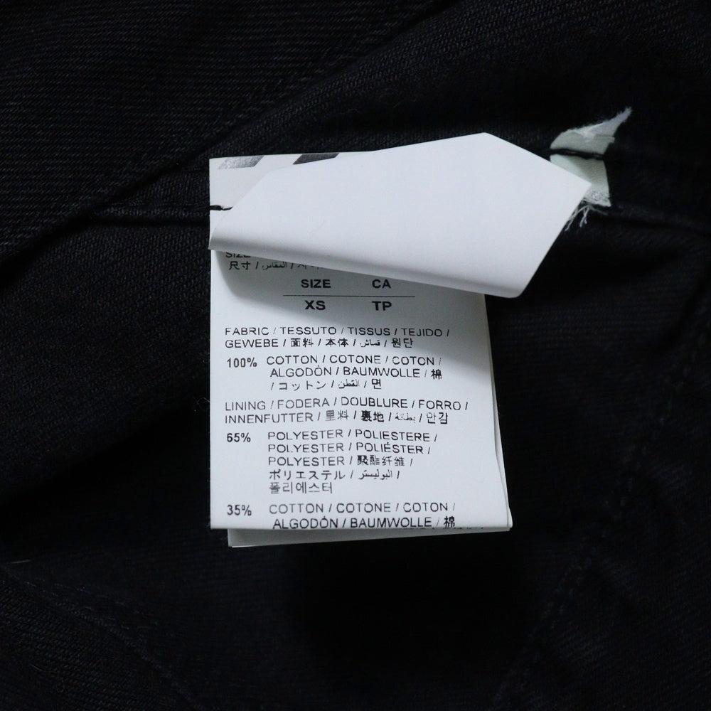 OFF-WHITE(オフホワイト) 20SS Denim Jacket アローロゴ デニムジャケット ブラック OMYE054R21DEN001