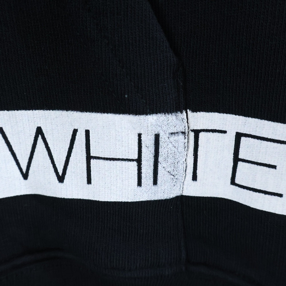 OFF-WHITE(オフホワイト) 15AW Caravaggio Hoodie カラヴァッジョ プルオーバースウェットパーカー フーディー ブラック
