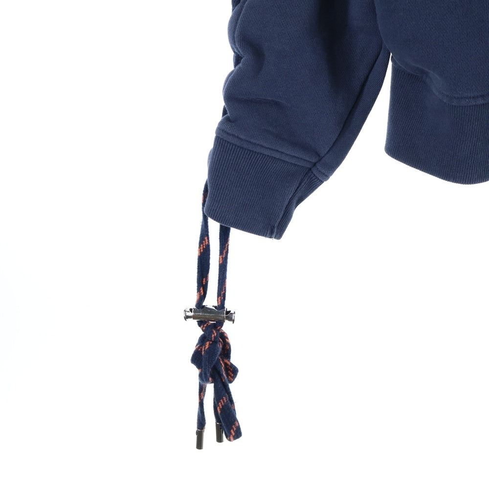 Acne Studios(アクネ ストゥディオズ) Sweatshirt レースアップ クルーネックスウェットトレーナー ネイビー 1HA173-