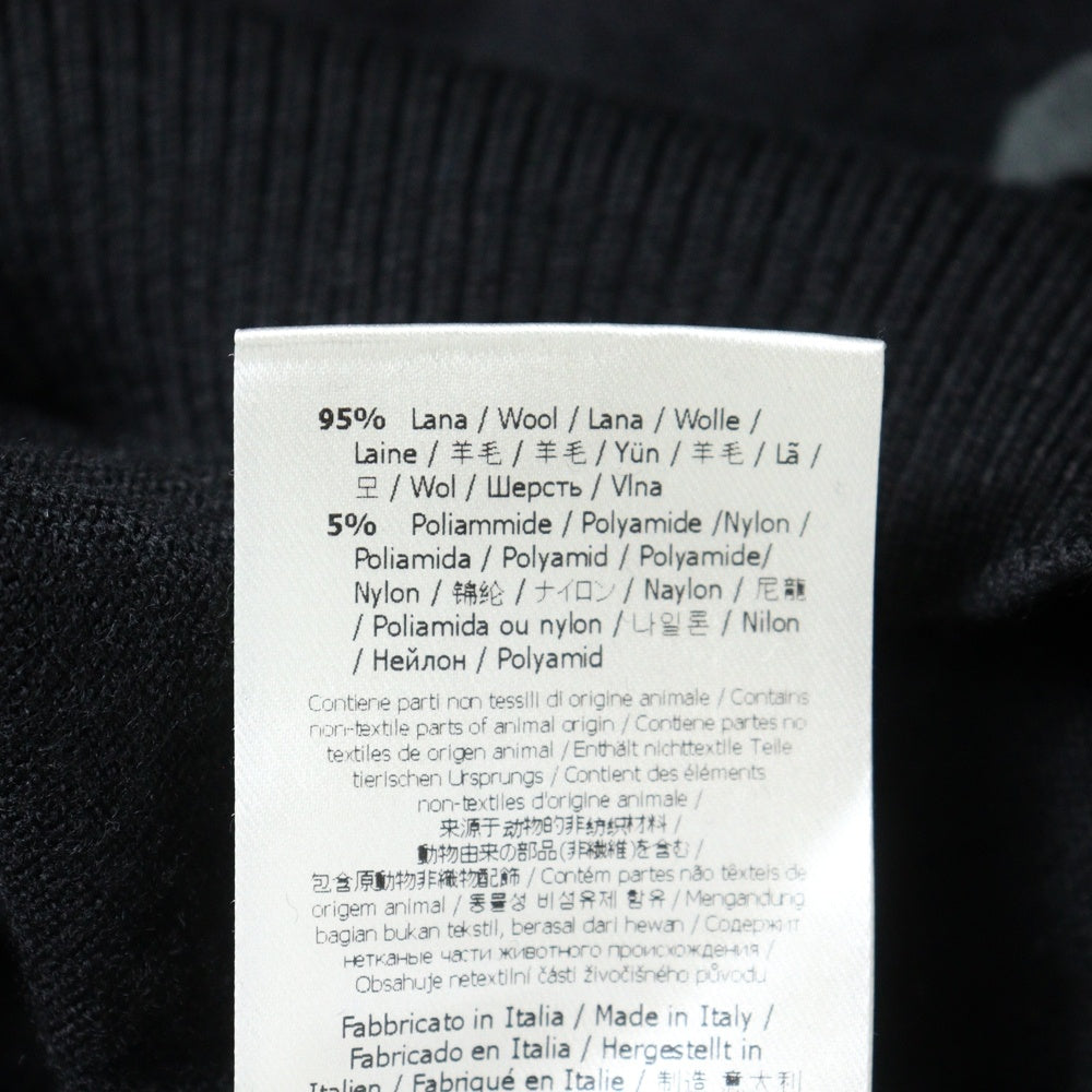 FENDI(フェンディ) FF Knit Sweater ズッカ ハイネックニットセーター ブラック FZZ411 A4GC