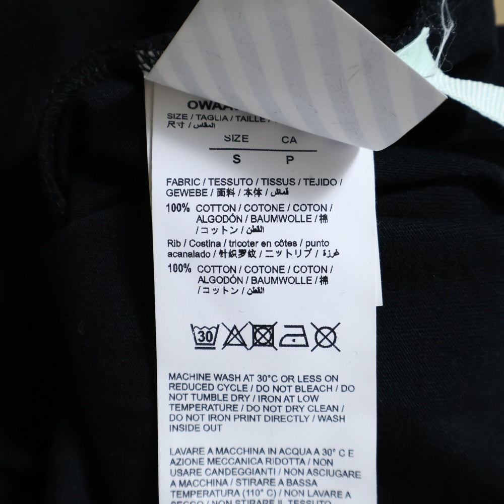OFF-WHITE(オフホワイト) 19SS Women T-Shirt 半袖Tシャツ ブラック レディース OWAA049R19B07049