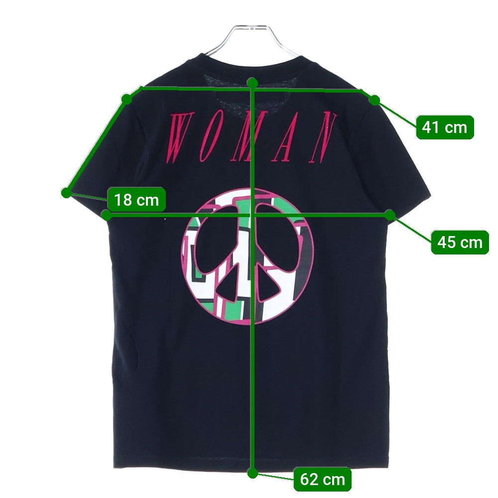 OFF-WHITE(オフホワイト) 19SS Women T-Shirt 半袖Tシャツ ブラック レディース OWAA049R19B07049