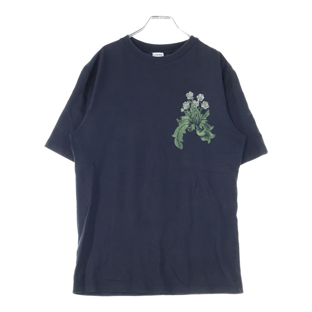 LOEWE(ロエベ) Loewe & Co. Tee フラワープリント 半袖Tシャツ ブラック H6189520CR
