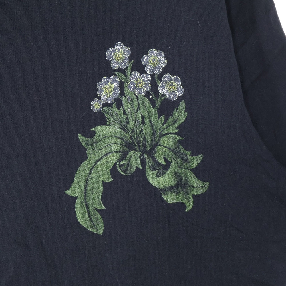 LOEWE(ロエベ) Loewe & Co. Tee フラワープリント 半袖Tシャツ ブラック H6189520CR
