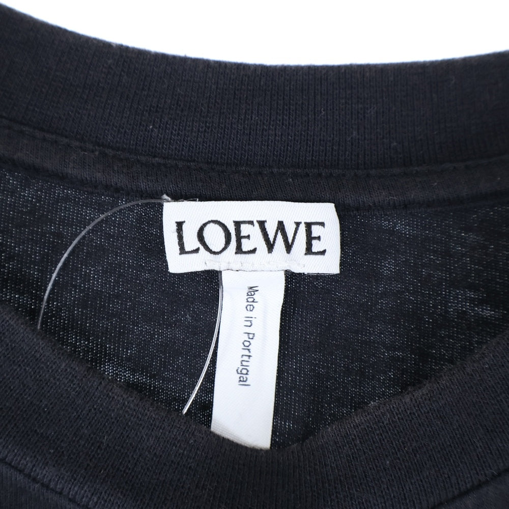 LOEWE(ロエベ) Loewe & Co. Tee フラワープリント 半袖Tシャツ ブラック H6189520CR