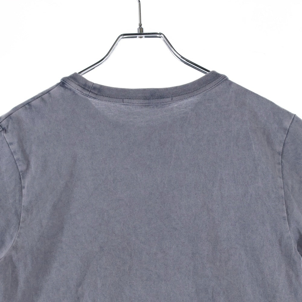 ALEXANDER WANG(アレキサンダーワン) Emboss T-Shirt エンボスロゴ 半袖Tシャツ グレー レディース