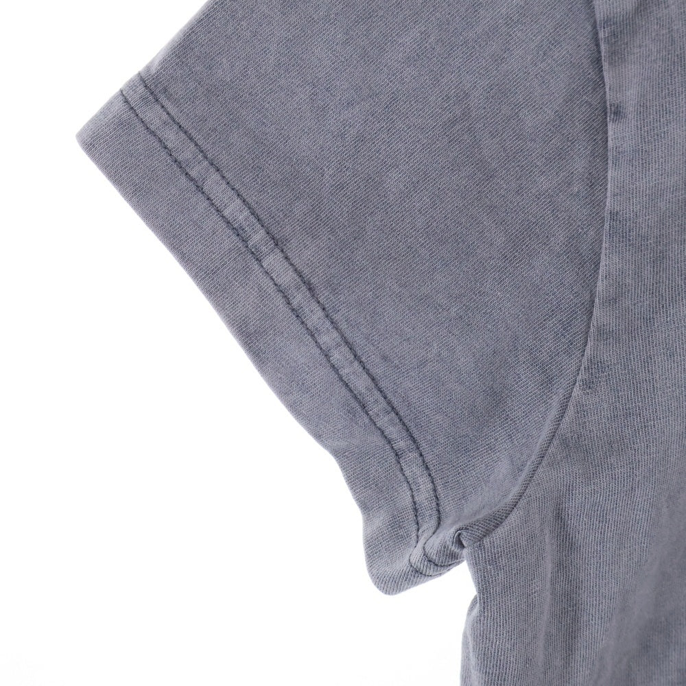 ALEXANDER WANG(アレキサンダーワン) Emboss T-Shirt エンボスロゴ 半袖Tシャツ グレー レディース