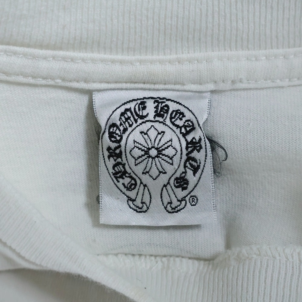 CHROME HEARTS(クロムハーツ) OLD ×A BATHING APE BABY MILO TEE オールド アベイジング エイプ フロント スクロールロゴプリント 半袖Tシャツ カットソー ブラック